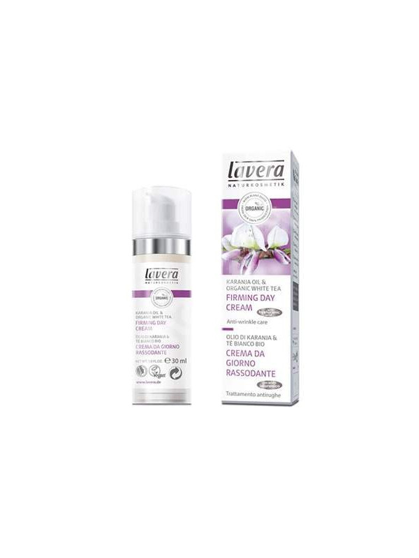 Crema de zi regeneranta antirid cu ulei de karanja, coenzima Q10 si acid hialuronic - LAVERA