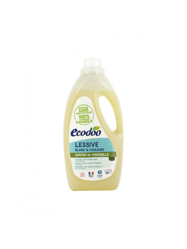 Detergent rufe bio cu sapun de Marsilia 2L - Ecodoo