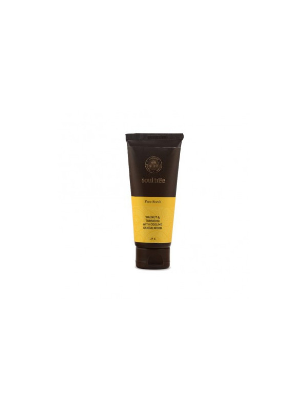 Exfoliant ten cu turmeric, nuca si santal, 25gr - Soultree