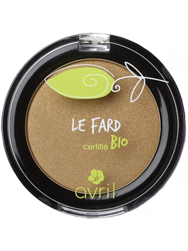 Fard de pleoape mineral, bio, cu pudra de argan si extract rodie - Golden