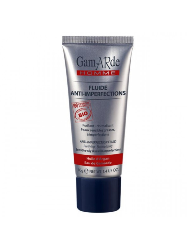 Fluid anti-imperfectiuni ten gras barbati Gamarde
