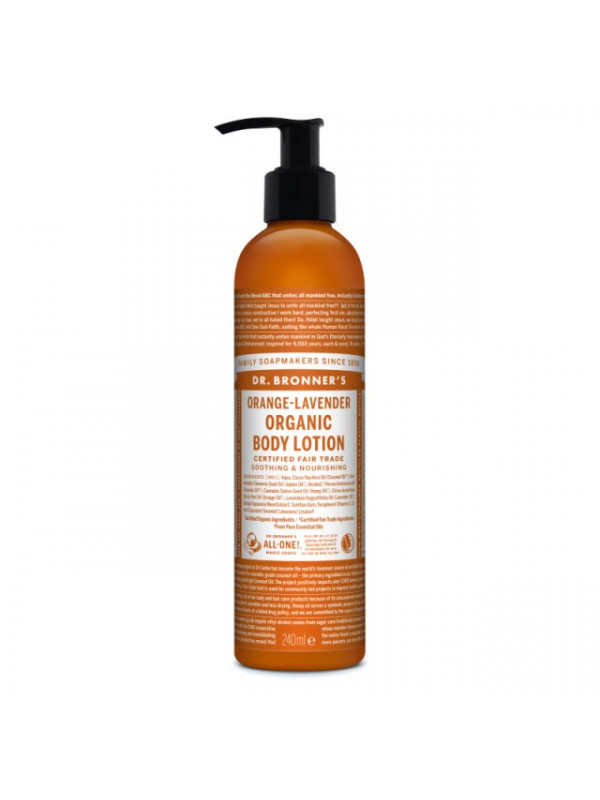 Lotiune Organica de Lavanda si Portocala, 236 ml - Dr Bronner