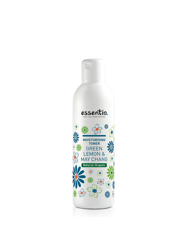 LOTIUNE TONICA HIDRATANTA GREEN LEMON & MAY CHANG (TOATE TIPURILE DE TEN) 200 ML - Essentiq