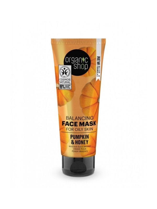 Masca echilibranta pentru ten gras Pumpkin & Honey, 75ml - Organic Shop