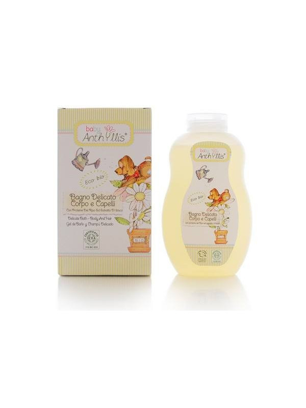 Sampon si gel de dus pentru copii si bebelusi Baby Anthyllis ECO BIO 400ml