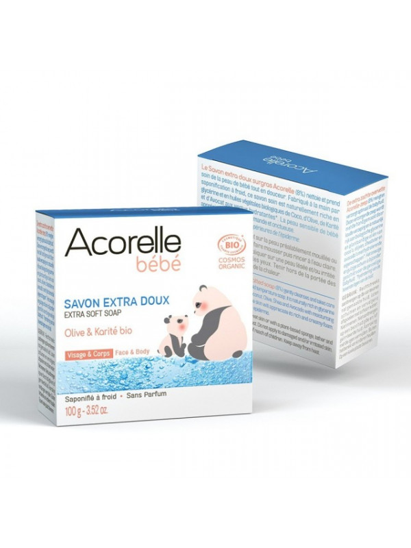 Sapun ultra delicat pentru bebelusi 100g - Acorelle