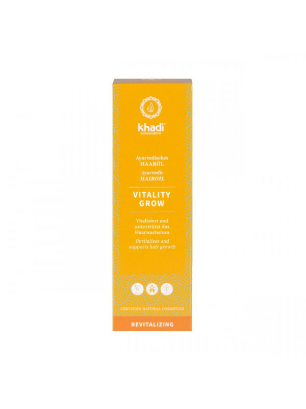 Ulei Indian crestere par si anticadere, 50ml - Khadi