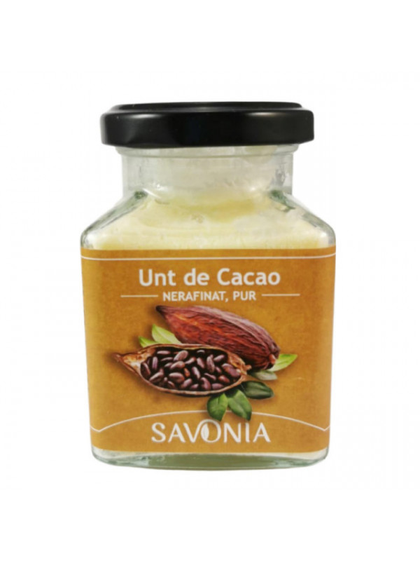 Unt de Cacao Nerafinat, Savonia, 200 ml
