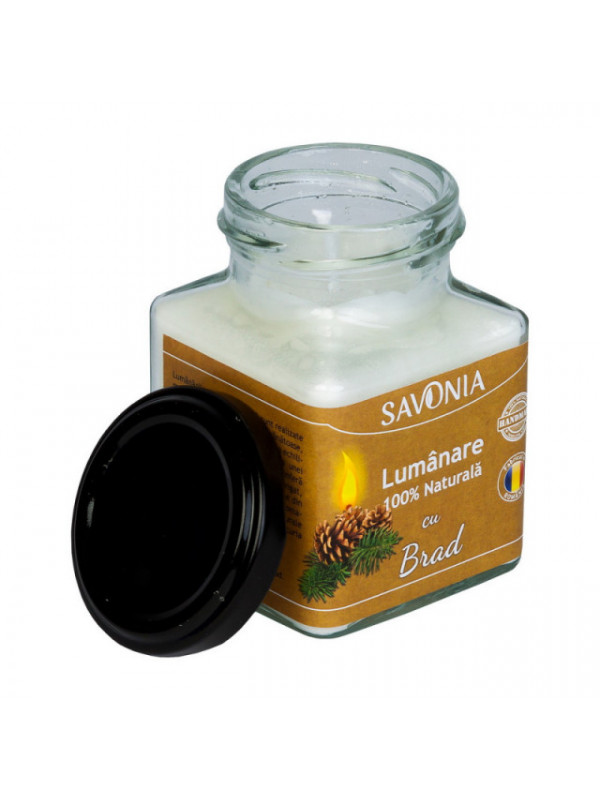 Brad - Lumanare 100% Naturala - Savonia