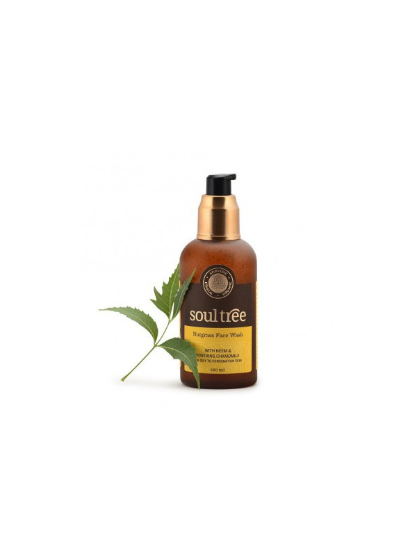 Gel curatare ten cu nutgrass, 120 ml - Soultree
