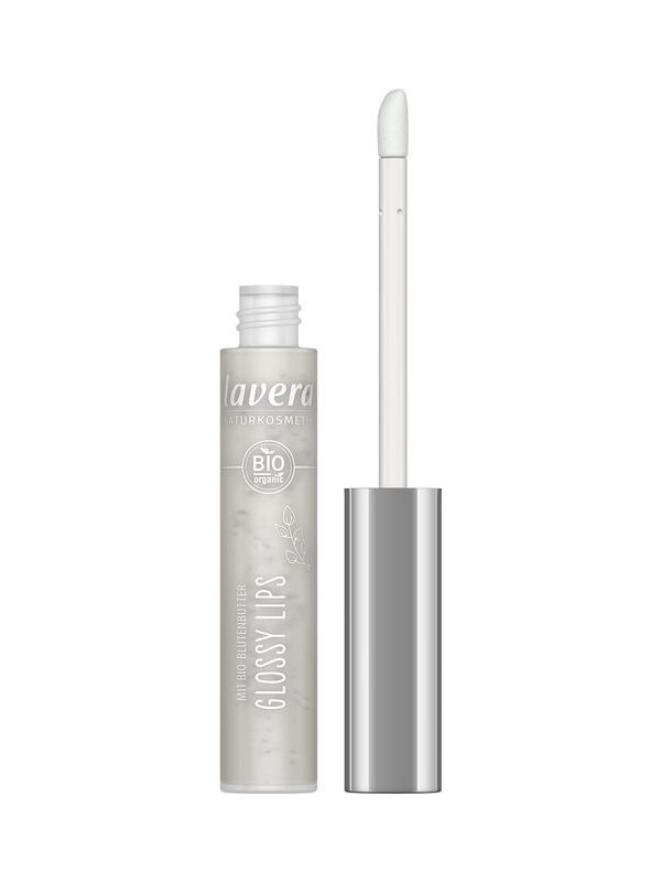 Gloss bio pentru buze, Shiny Glass 01 - Lavera