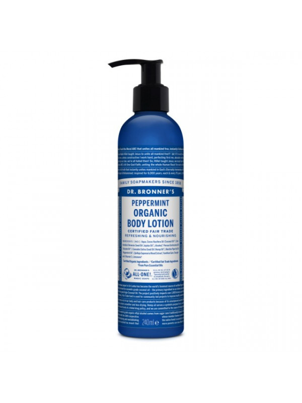Lotiune Organica de Menta, 236 ml - Dr Bronner