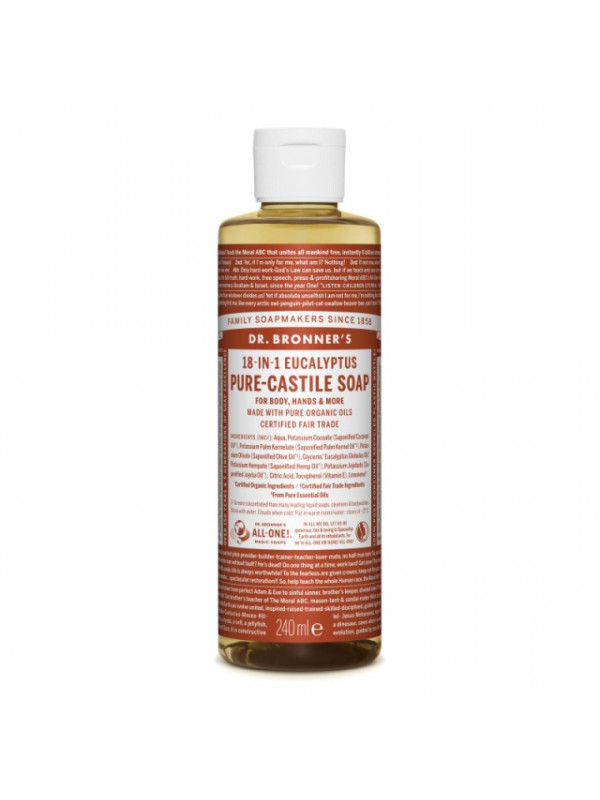 Sapun lichid de Castilia 18-in-1 Eucalipt