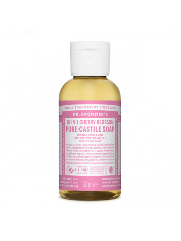 Sapun Organic cu Ulei Esential de Cherry Blossom- 60 ml - Dr. Bronner's