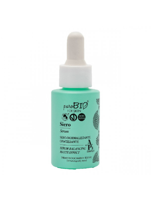 Ser ten mixt, gras cu acid hialuronic, 15ml - PuroBio for skin
