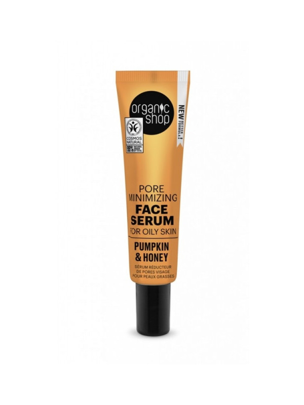 Serum minimizare pori, ten gras, Pumpkin & Honey, 30ml - Organic Shop
