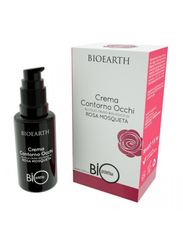 Crema contur ochi cu rosa mosqueta Bioearth