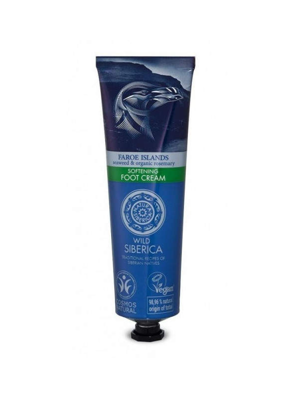 Crema de picioare hidratanta cu alge si rozmarin Faroe Islands, 75ml - Natura Siberica