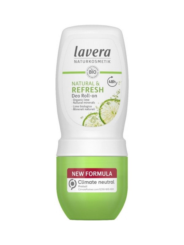 Deodorant roll-on BIO Natural & Refresh 48h - LAVERA