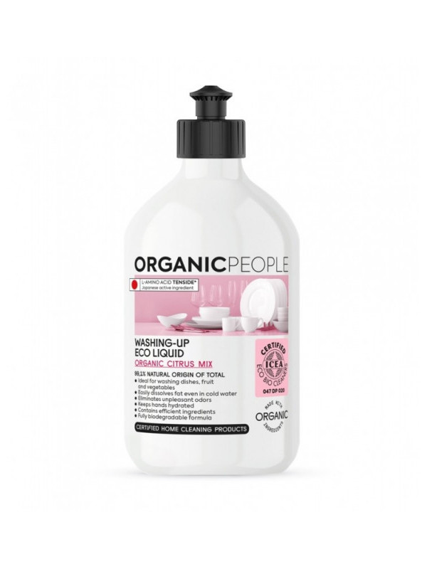 Detergent ecologic pentru vase Citrus Mix, 500ml - Organic People