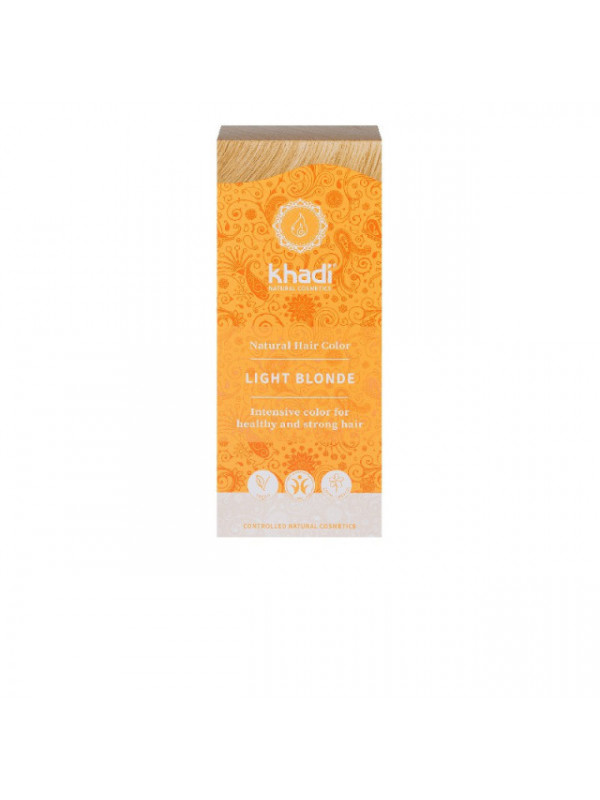 Henna Blond Deschis Vopsea de Par Khadi