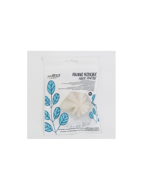 Prosop din konjac pentru ten - PuroBio
