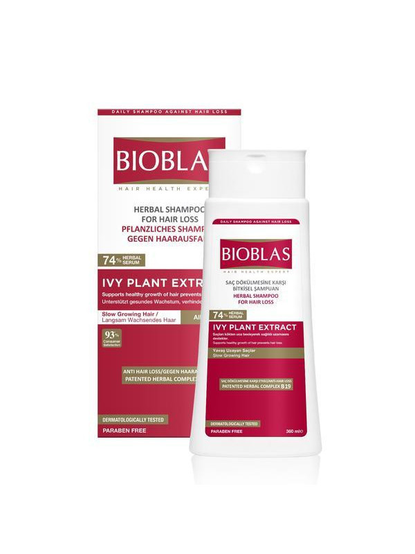 Sampon crestere par Bioblas fitosterol cu extract de iedera, 360 ml