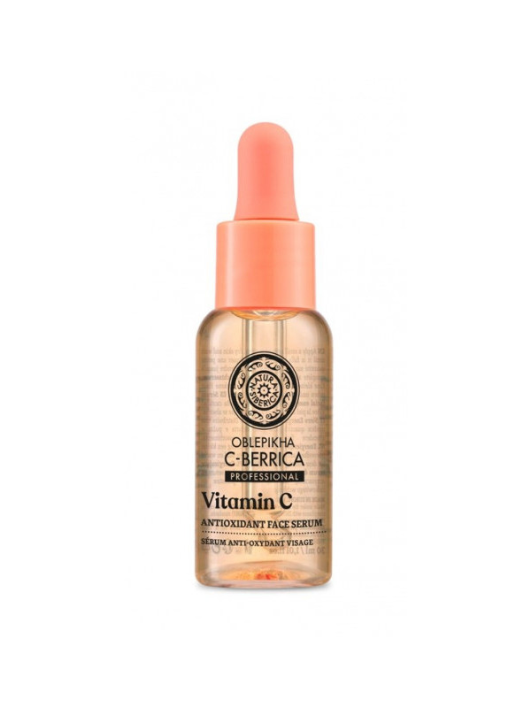 Ser antioxidant iluminator pentru ten cu Vitamina C, 30ml - C-BERRICA