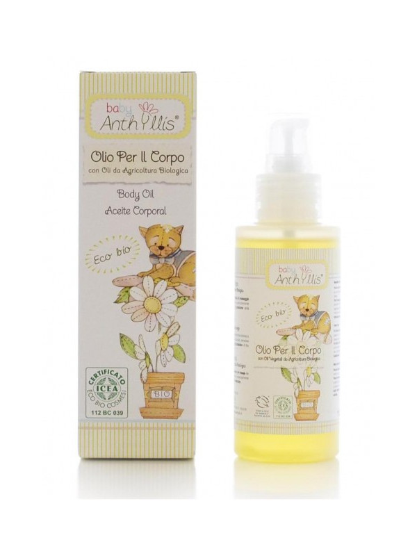 Ulei de corp pentru bebelusi Baby Anthyllis ECO BIO 100ml