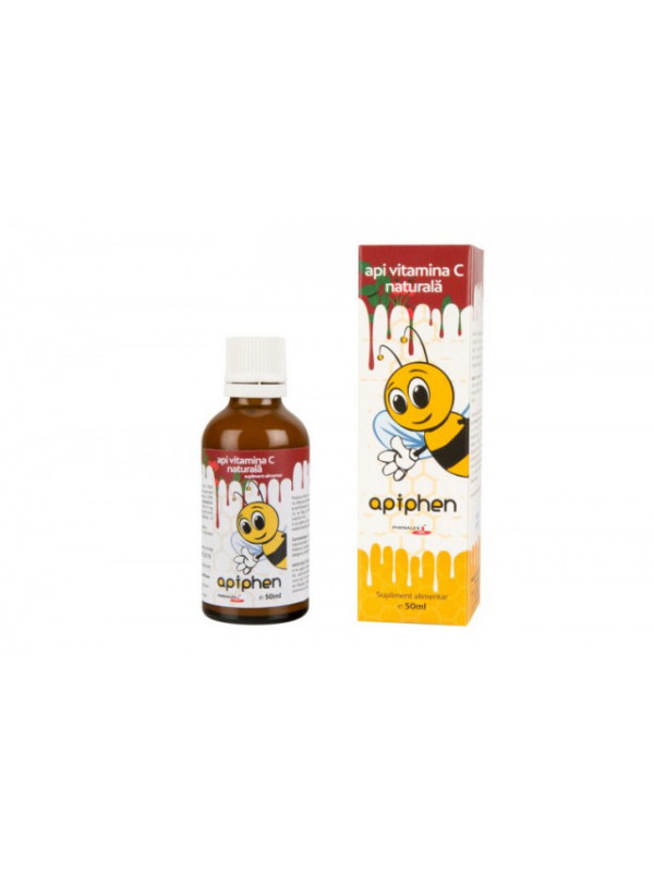 Apivitamina C naturala Propolis Esenta + vitamina C + miere 50ml - Apidava