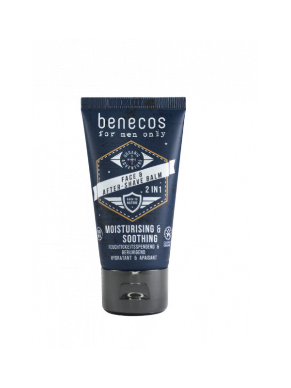 Balsam after-shave bio, hidratant si calmant, 50ml - Benecos