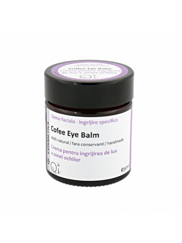 Coffee eye balm – crema contur ochi cu cafea Qi Cosmetics