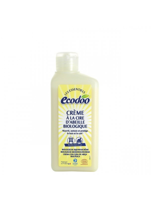 Crema pentru mobila si piele cu ceara de albine 250ml - Ecodoo