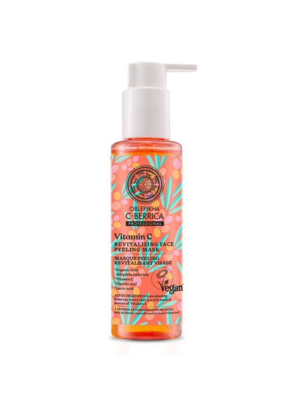 Masca peeling cu Vitamina C si acid glicolic, 145ml - C-BERRICA
