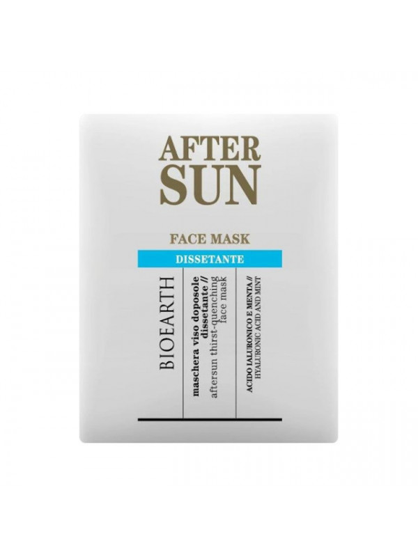 Masca servetel aftersun ten deshidratat - Bioearth Sun