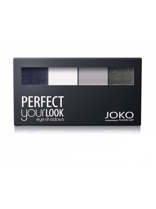 Paleta de farduri de pleoape cu patru culori JOKO QUATTRO 400