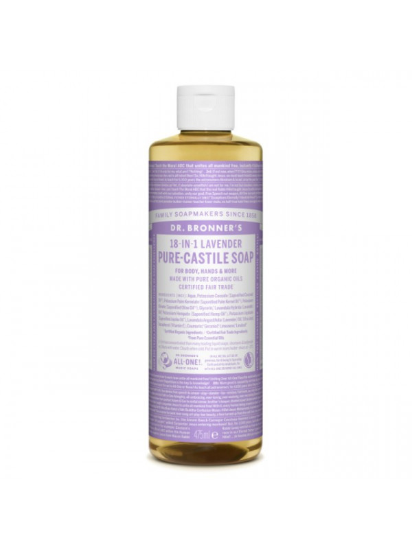 Sapun lichid de Castilia 18-in-1 Lavanda