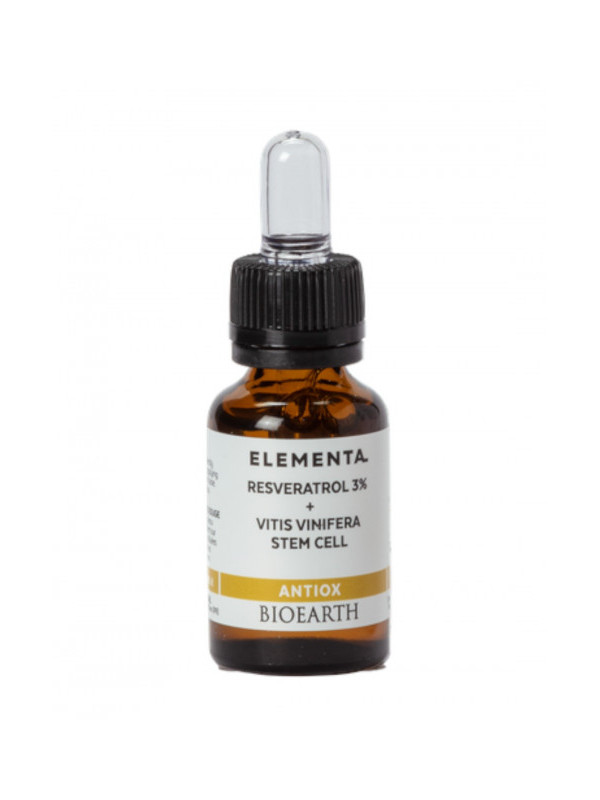 Ser pentru fata cu resveratrol, 15ml – Elementa Bioearth