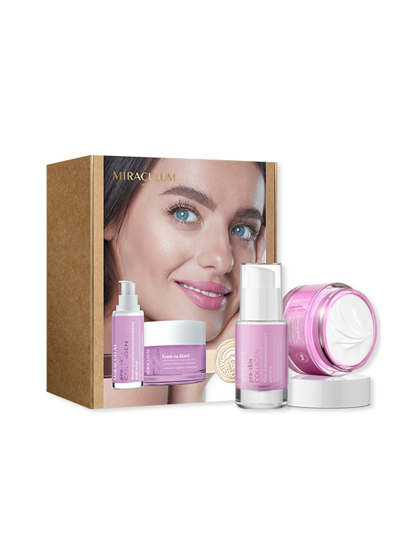 Set Cadou antirid cu colagen (crema antirid si crema ochi) MIRACULUM Collagen pro-age