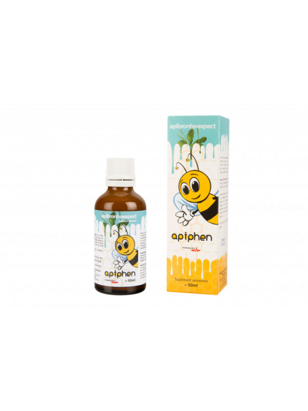 Apribronhoexpect Propolis esenta + extract de Patlagina + ulei de Brad + miere poliflora 50 ml - Apidava