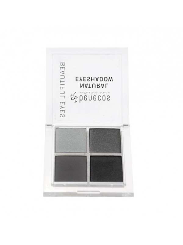 benecos Fard natural Quattro SMOKEY EYES