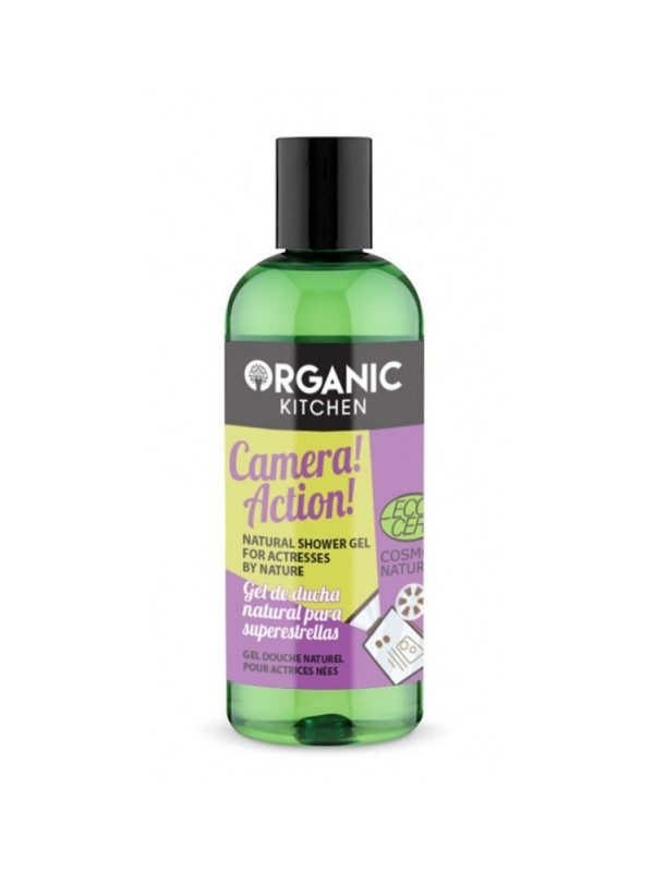 Gel de dus bio cu extract de mango Camera! Action! 300ml- Organic Kitchen