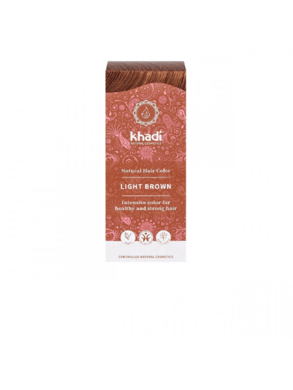 Vopsea de par naturala Saten Deschis - Khadi