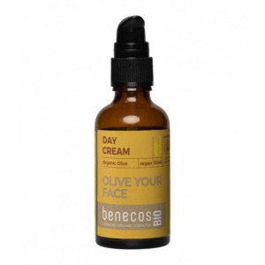 Crema de zi intensiva pentru ten matur, uscat, OLIVE YOUR FACE - benecosBIO