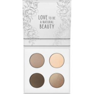 Fard de pleoape quattro Lovely Nude 01 - LAVERA