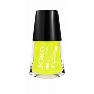 Lac de unghii neon JOKO Find Your Color Galben solar nr 6 EDITIE LIMITATA