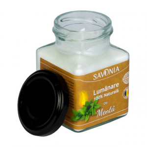 Menta - Lumanare 100% Naturala - Savonia