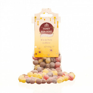 Mix bomboane perle cu miere, 100g - Apidava