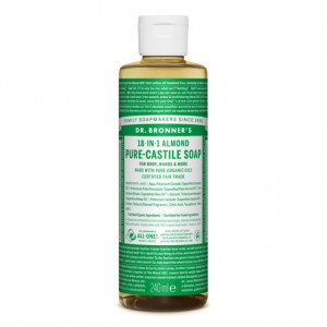 Sapun lichid de Castilia 18-in-1 Migdale 60/240/475/945ml - Dr Bronner