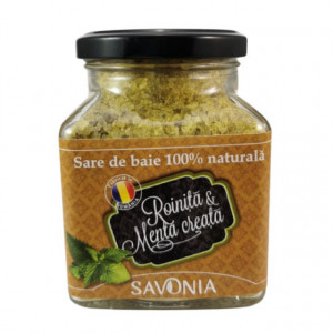 Sare de Baie cu Roinita si Menta Creata - Savonia
